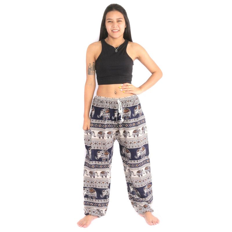 Pantalon Thai Jogger éléphant