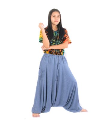 Pantalons de harem unisexes