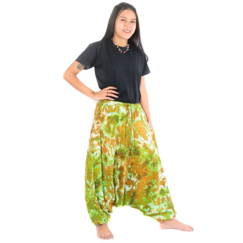 Pantalones de harén Batik