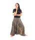 Aladinhose "Stone Washed" - Bequeme Haremshose aus 100% Baumwolle