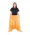 Aladinhose "Stone Washed" - Bequeme Haremshose aus 100% Baumwolle