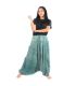 Aladinhose "Stone Washed" - Bequeme Haremshose aus 100% Baumwolle