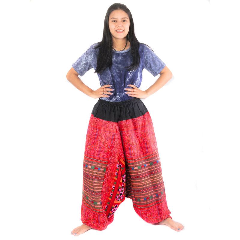Harem pants Hmong mountain people