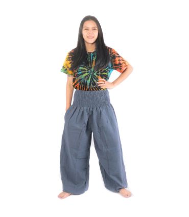 harem pants high cut grey