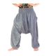 Japanische Haremshose Aladinhose "Stonewashed" - bequem, trendy und vielseitig kombinierbar in Einheitgröße.