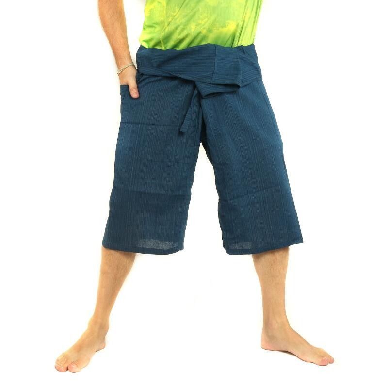 Court pantalon de pêcheur thaïlandais en coton