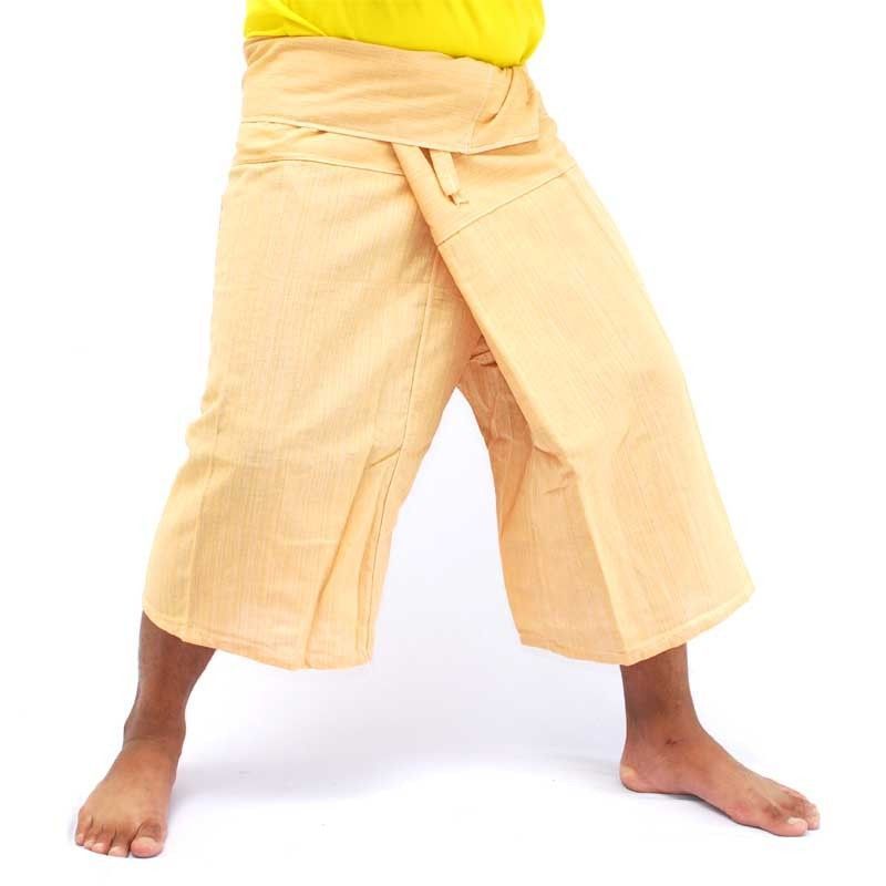 Court pantalon de pêcheur thaïlandais en coton