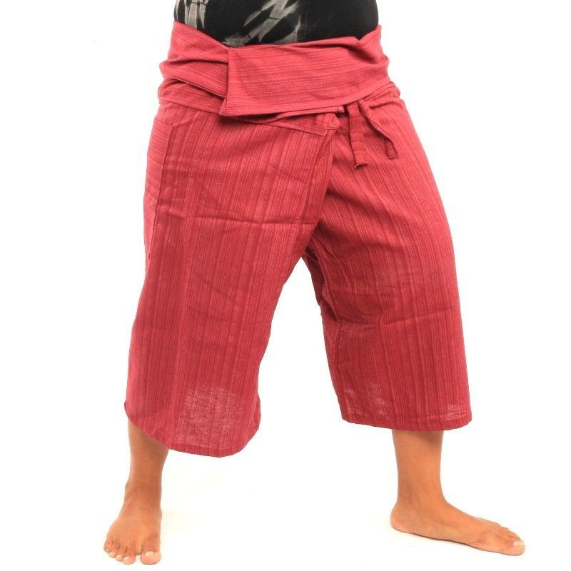 Court pantalon de pêcheur thaïlandais en coton