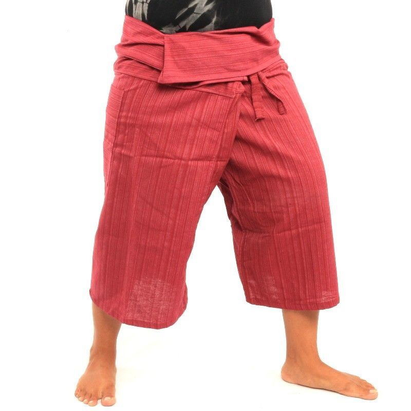 Kurze Thai  Fischerhose  Baumwolle