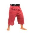 Kurze Thai Fischerhose Baumwolle Kurze Thai Fischerhose Baumwolle