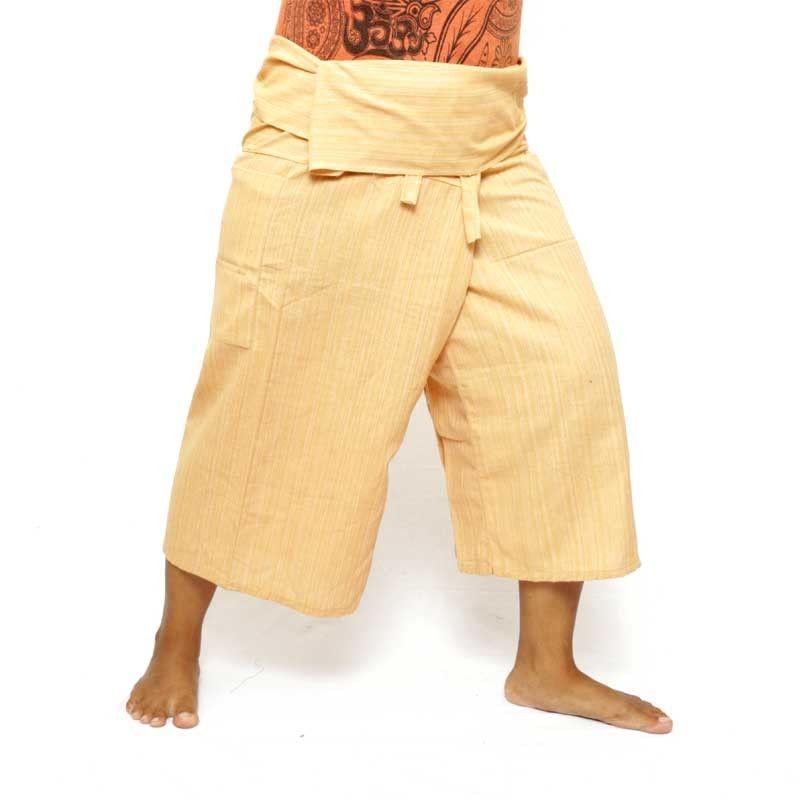 Court pantalon de pêcheur thaïlandais en coton