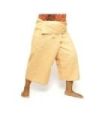 Kurze Thai Fischerhose Baumwolle Kurze Thai Fischerhose Baumwolle