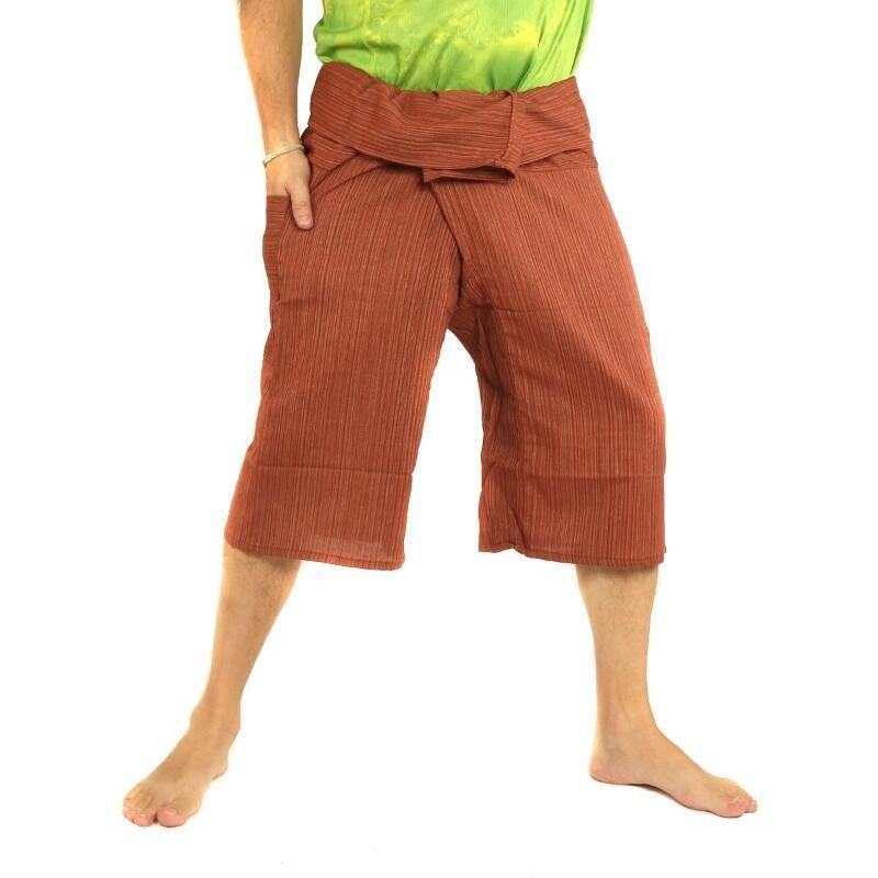 Court pantalon de pêcheur thaïlandais en coton