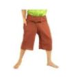 Kurze Thai Fischerhose Baumwolle Kurze Thai Fischerhose Baumwolle