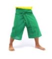 Kurze Thai Fischerhose Baumwolle Kurze Thai Fischerhose Baumwolle