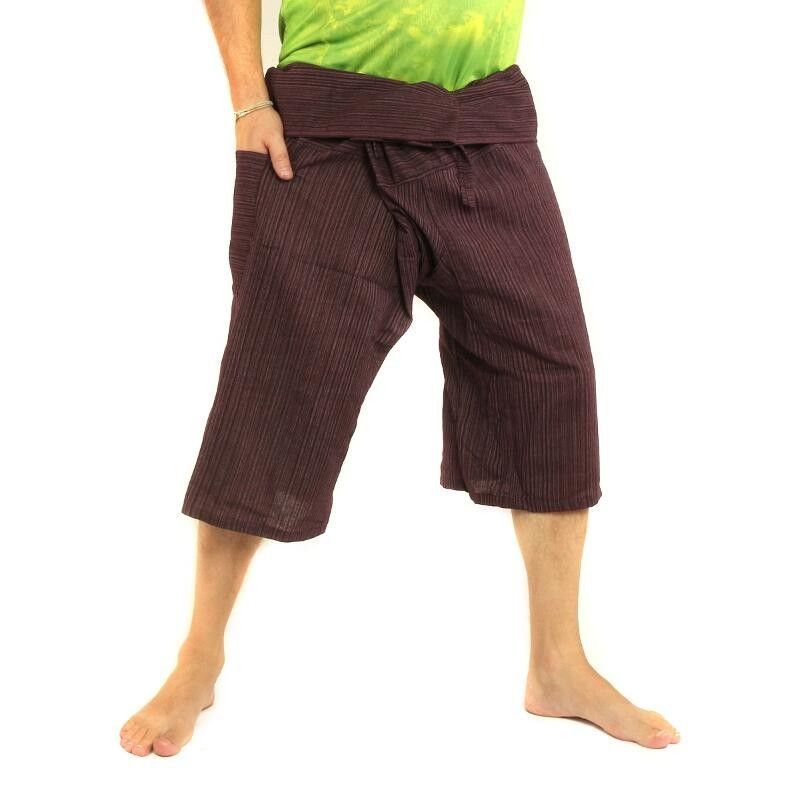 Court pantalon de pêcheur thaïlandais en coton