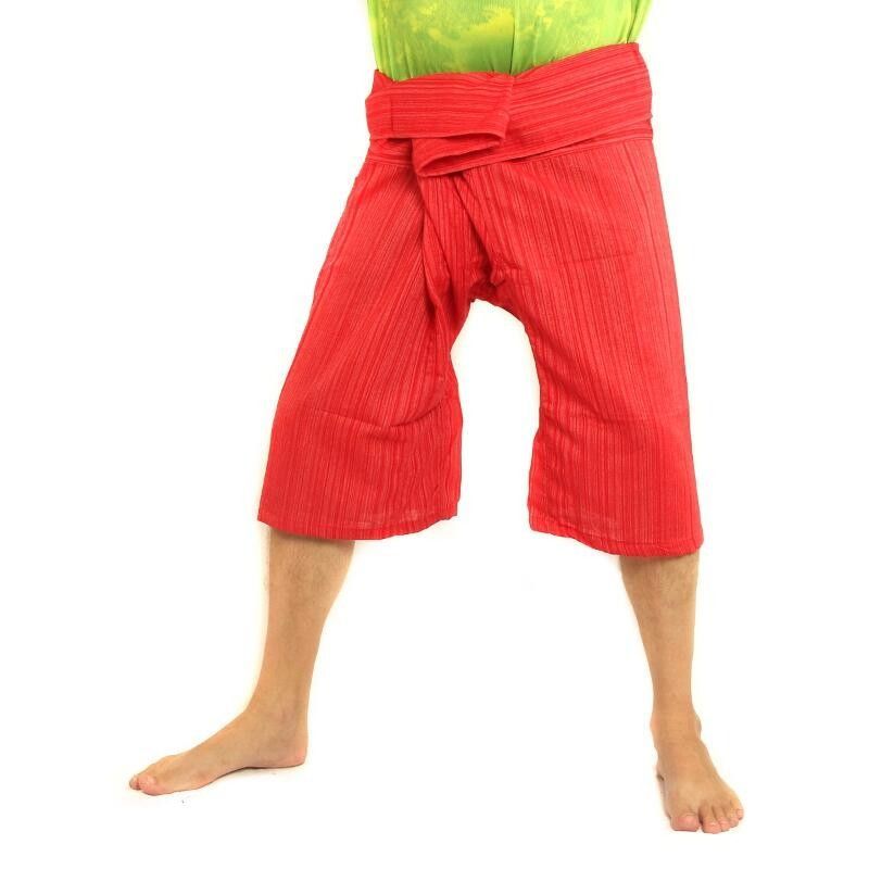 Court pantalon de pêcheur thaïlandais en coton