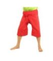 Kurze Thai Fischerhose Baumwolle Kurze Thai Fischerhose Baumwolle