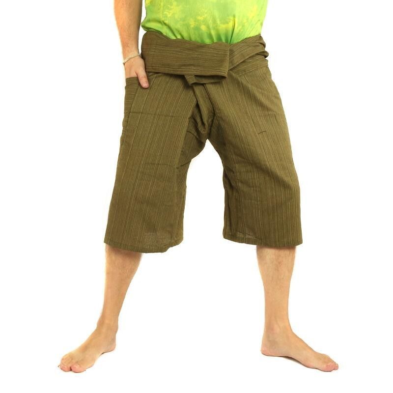 Kurze Thai  Fischerhose  Baumwolle