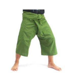 Thai Fischerhose Shorts aus Viskose in vielen Farben