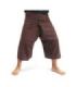 Thai Fischerhose Shorts aus Viskose in vielen Farben