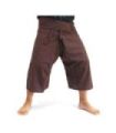Thai Fischerhose Shorts aus Viskose in vielen Farben