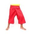 Thai Fischerhose Shorts aus Viskose in vielen Farben