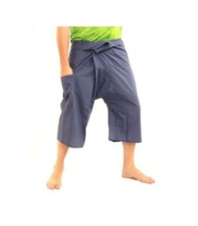 Thai Fischerhose Shorts aus Viskose in vielen Farben