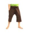 Thai Fischerhose Shorts aus Viskose in vielen Farben