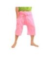 Thai Fischerhose Shorts aus Viskose in vielen Farben