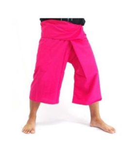 Thai Fischerhose Shorts aus Viskose in vielen Farben