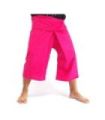 Thai Fischerhose Shorts aus Viskose in vielen Farben