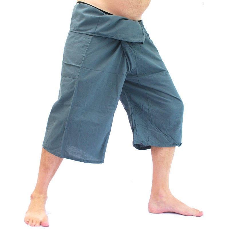 Cool Thai fishing pants in capri length in many colors of cotton