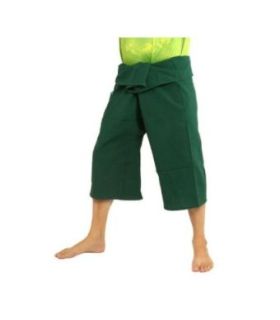 Short Thai fishing pants heavy cotton
