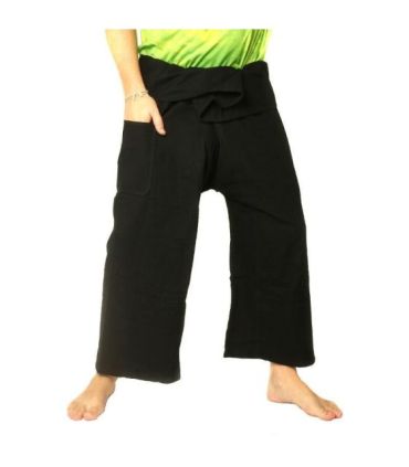 Pantalon de pêcheur thaïlandais en coton lourd