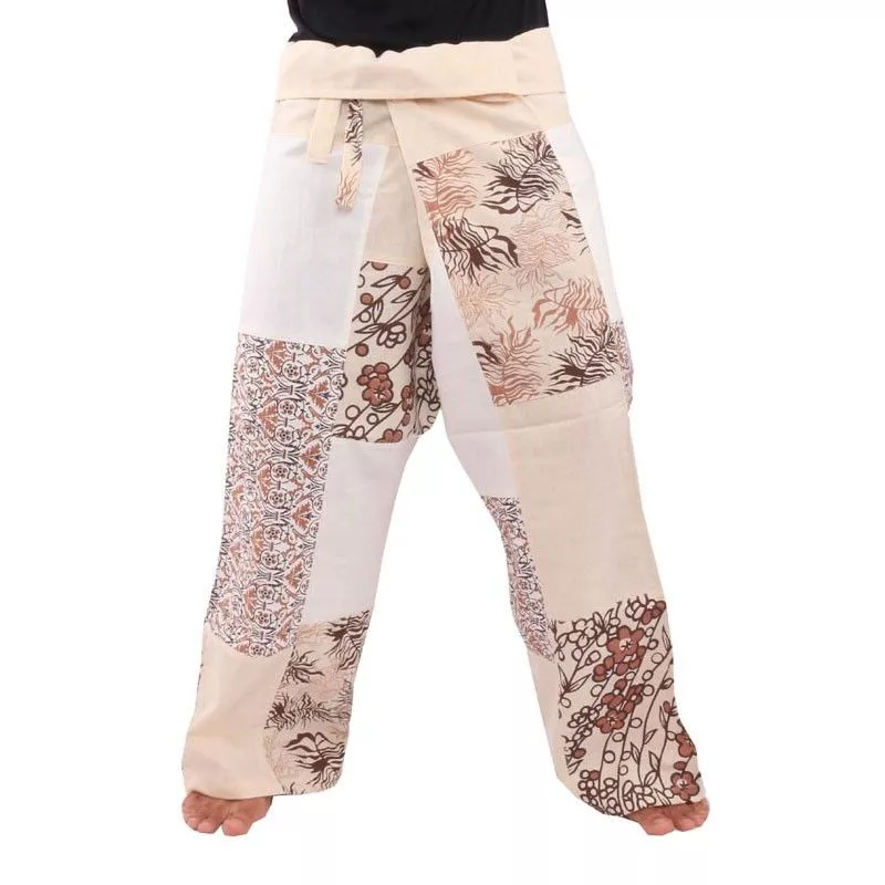 Thai Fischerhose Patchwork Größe M