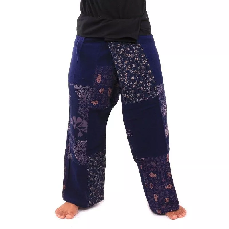 Thai Fischerhose Patchwork Größe M