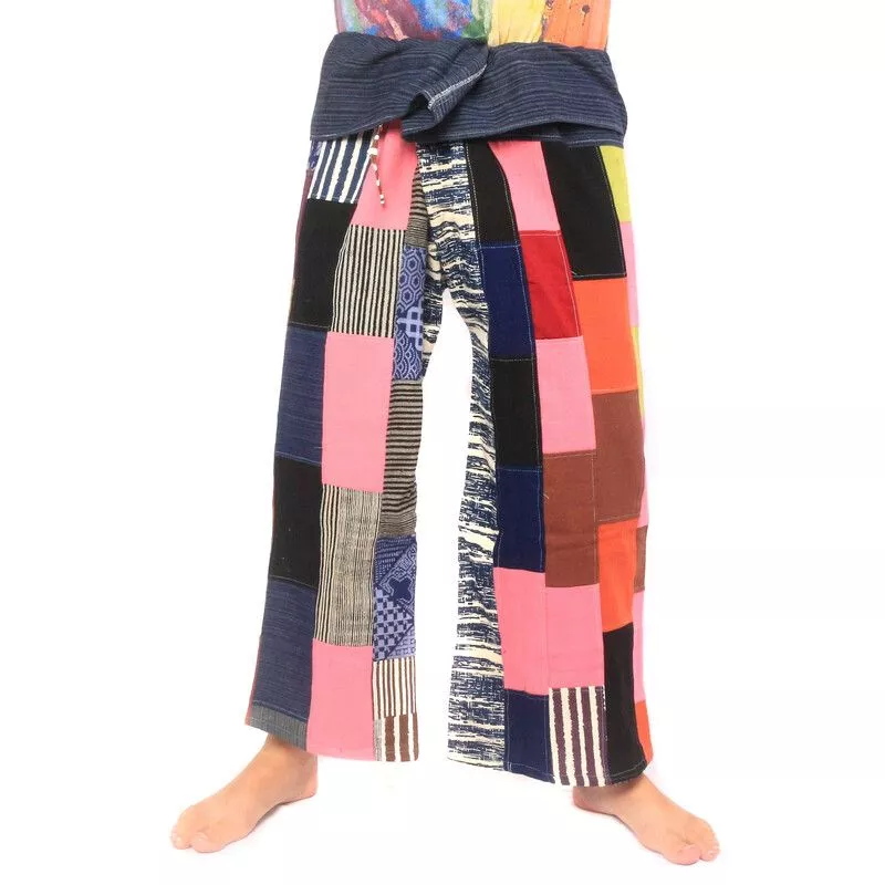 Thai fisherman pants patchwork