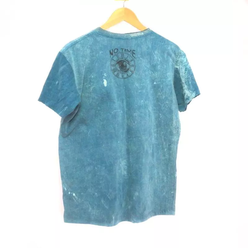 T-shirt "No Time" taille M Stonewashed