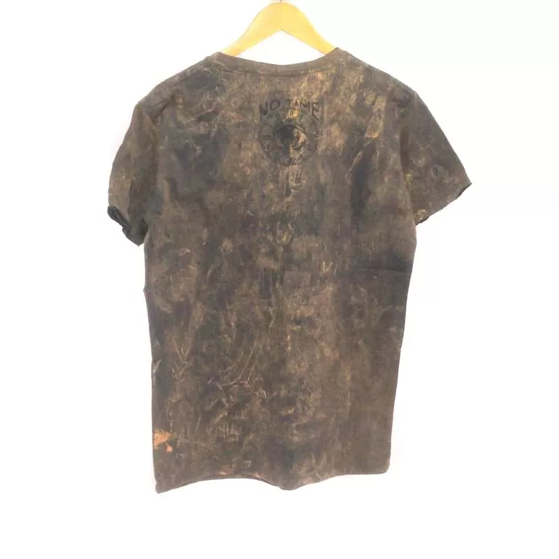 "No Time" T-Shirt Size M Stonewashed