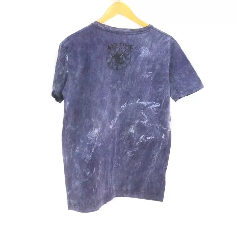"No Time" T-Shirt Tree Size M Stonewashed