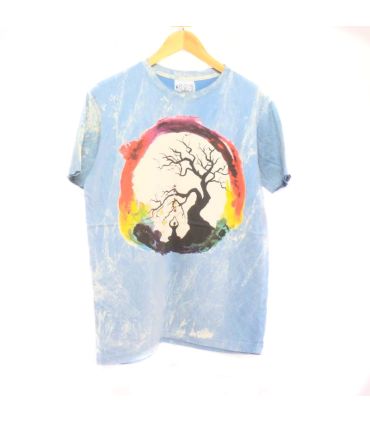 "No Time" T-Shirt Tree Size M Stonewashed