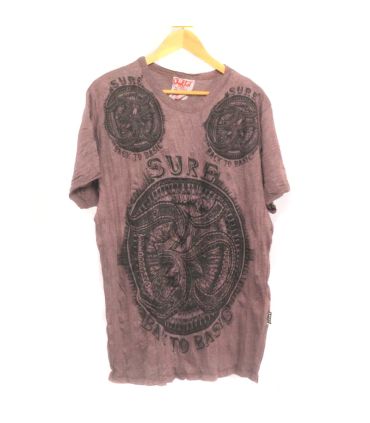  Sure Pure Concept - T-Shirt Back To Basic Om - blanc taille L