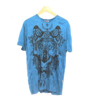 T-shirt "Sure" Wolf dreamcatcher taille L