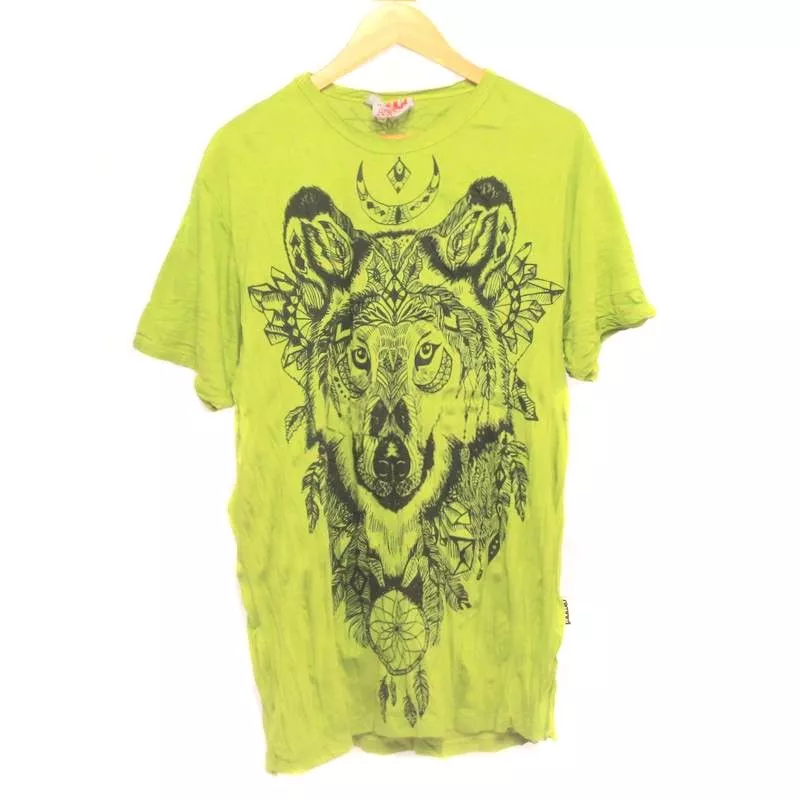 T-shirt "Sure" Wolf dreamcatcher taille L