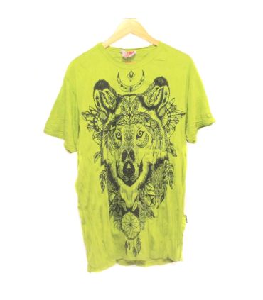 "Sure" Wolf dreamcatcher T-shirt size L