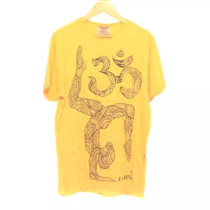 "Sure" Om Yoga Buddha T-Shirt Größe L