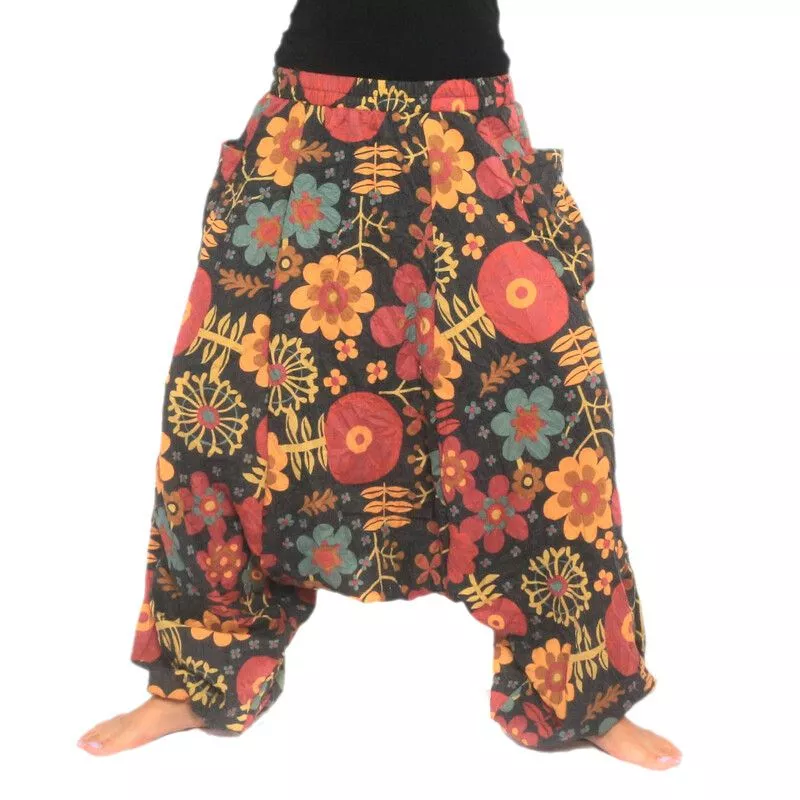 Harem pants - flower design