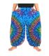 Weite Ballonhose, Pumphose, Batikhose Rayon