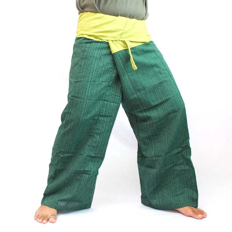 Pantalones de pesca tailandeses mezcla de algodón